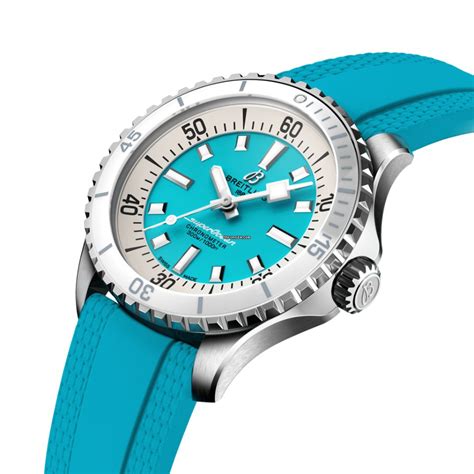 breitling big face watches|Breitling tiffany blue.